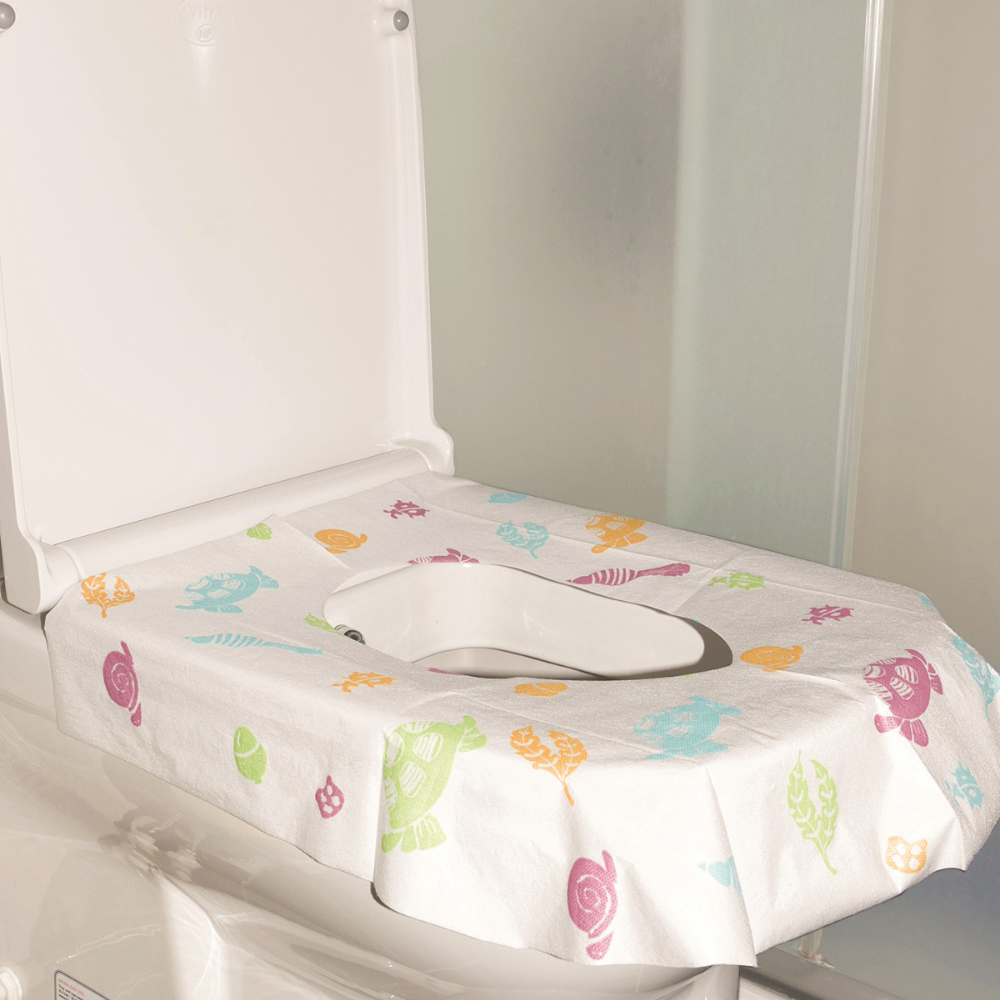 Hijyenik Kullan-at Klozet Örtüsü 10'lu