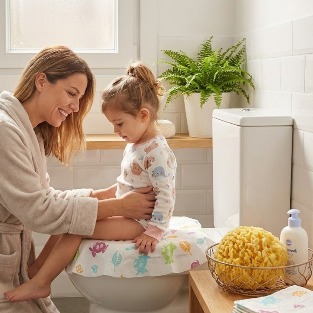 Hijyenik Kullan-at Klozet Örtüsü 10'lu