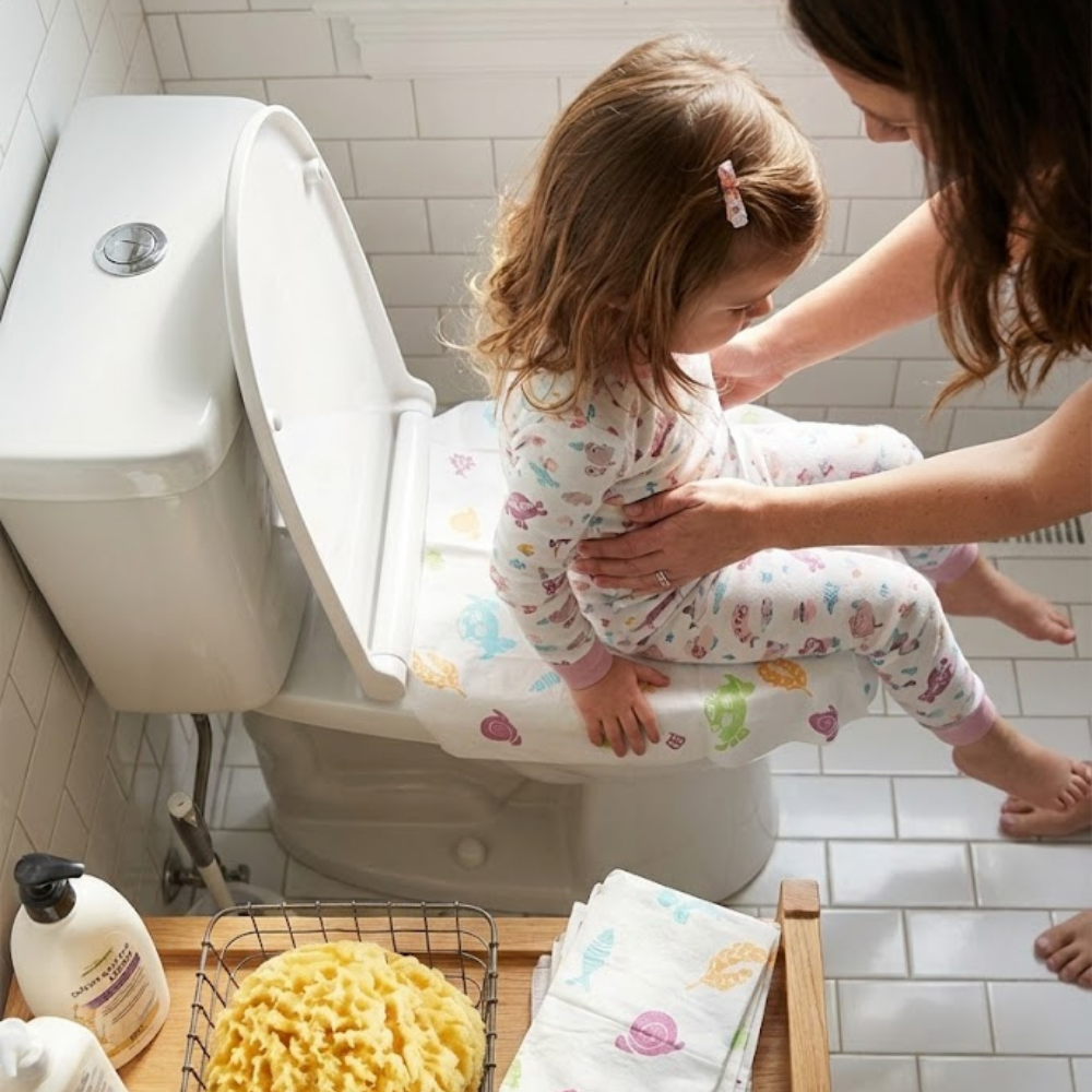 Hijyenik Kullan-at Klozet Örtüsü 10'lu