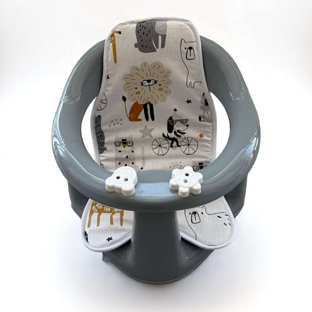 2'li Vakumlu Bebek Banyo Oturağı ve Minder Seti